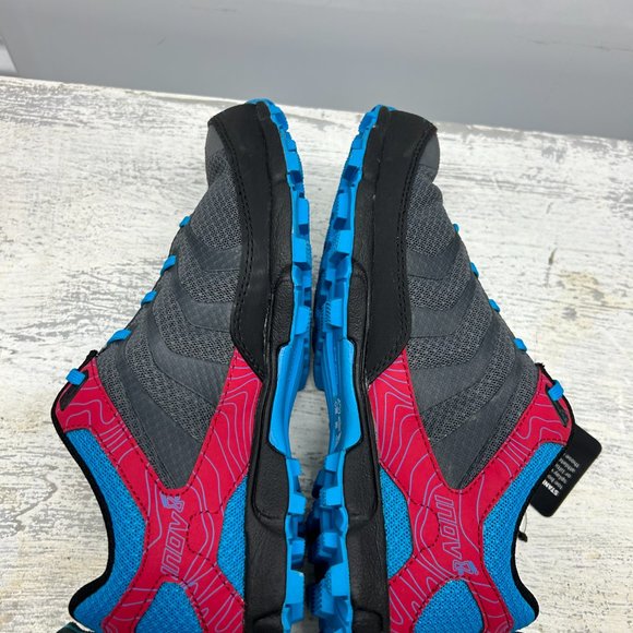 Inov-8 ROCLITE 295: Conquer Trails in Grey/Berry/Blue Style - Picture 7 of 9